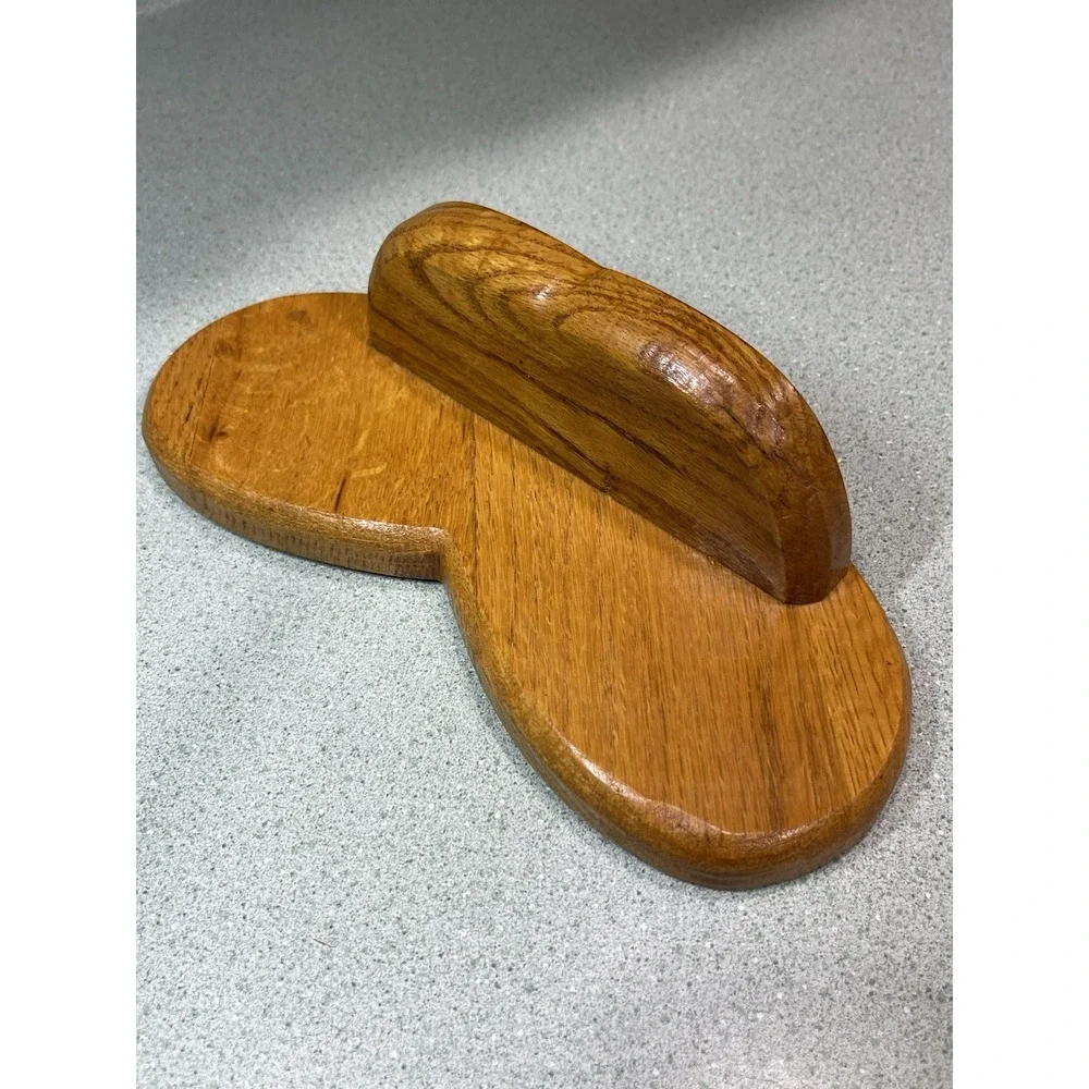 Small Wooden Heart Decorative Trinket Shelf Cottage Grandma Core 90s 9.5 Inch